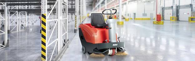 Xe quét rác ngồi lái Sweepmaster B800 R - ảnh 1