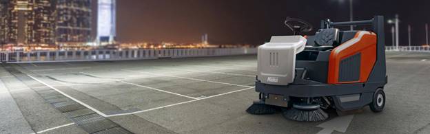 Xe quét rác ngồi lái Sweepmaster 1500 RH - ảnh 1