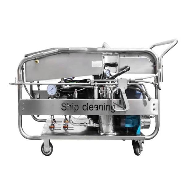 Máy phun nước áp lực cao 100Mpa dùng trên biển Kolner KN21100U - ảnh 1
