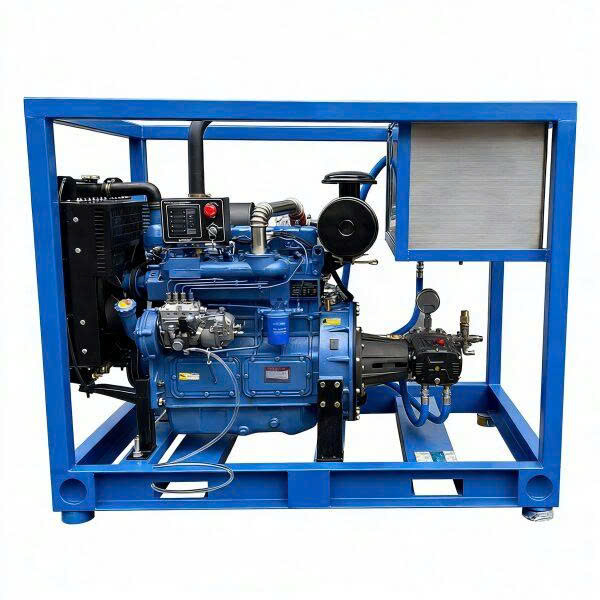 Máy phun rửa áp lực cao chạy bằng động cơ diesel Kolner KN2280 - ảnh 1