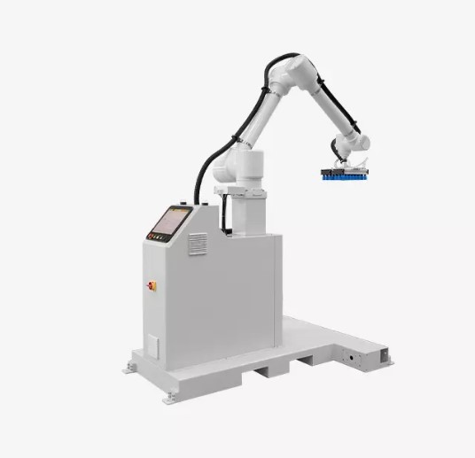 Hệ thống trạm làm việc xếp pallet tự động sử dụng Robot Hualian HPR-40-6 (dành cho thùng carton) - ảnh 1