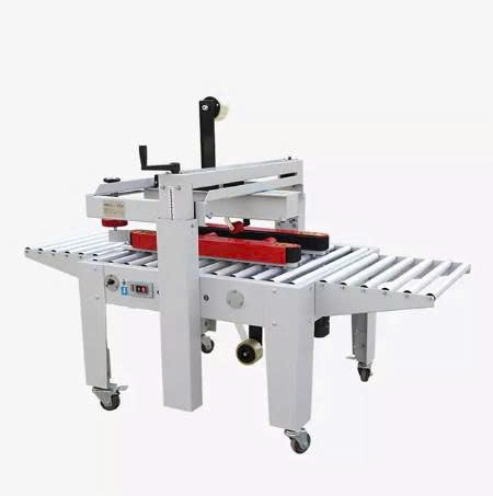 Máy dán băng keo thùng carton Hualian FXJ-5050AS - ảnh 2