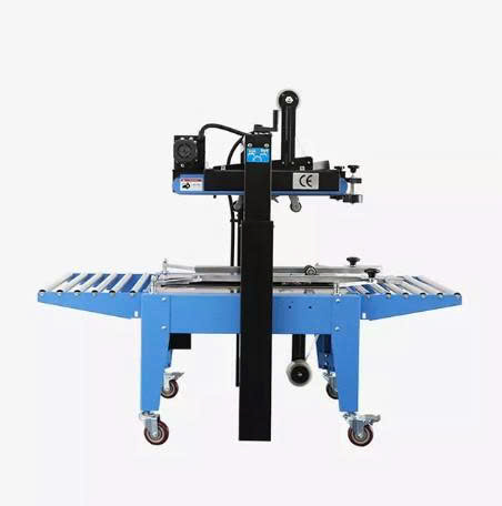Máy dán băng keo thùng carton Hualian FXJ-6050C - ảnh 2