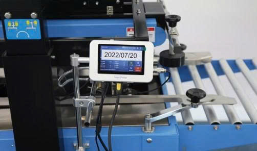 Máy dán băng keo thùng carton Hualian FXJ-6050C - ảnh 3