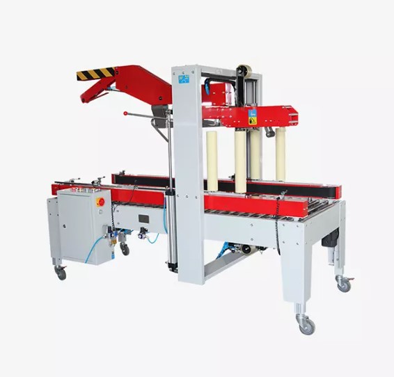 Máy dán băng keo thùng carton tự động Hualian FXJ-5050ZQ - ảnh 1