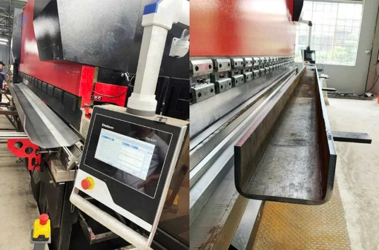 Máy chấn tôn thủy lực 500 tấn 6m hạng nặng – PBH 500T/6000 - ảnh 2