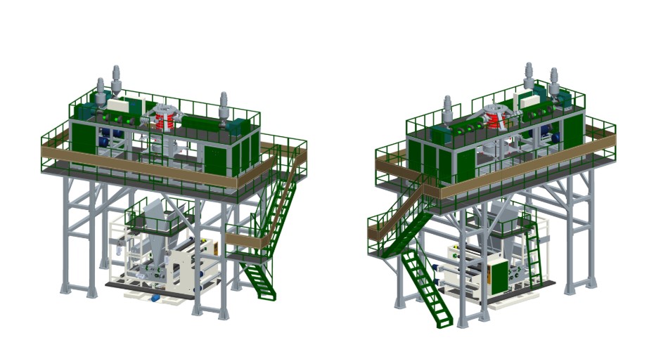 Máy thổi màng PP 2-3 lớp MXCM-PP - ảnh 1