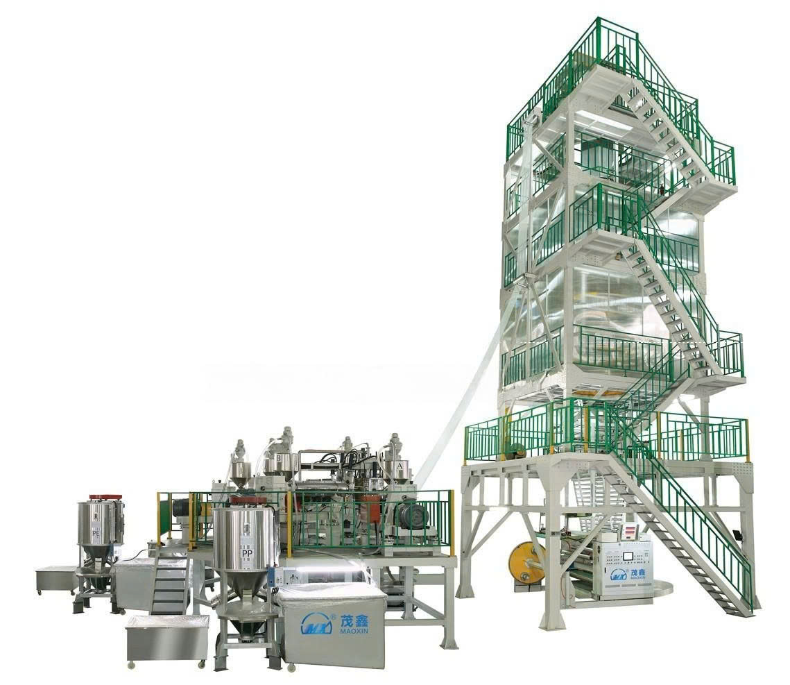Máy thổi màng co POF 3-5 lớp MX-POF - ảnh 1
