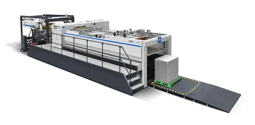 Máy cắt giấy đôi xoay thông minh với hệ thống quản lý kho tự động D-190C - ảnh 1
