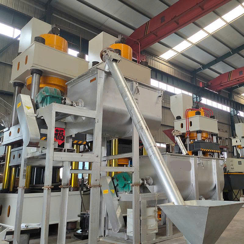 Máy ép thủy lực tạo khối 630T - ảnh 2