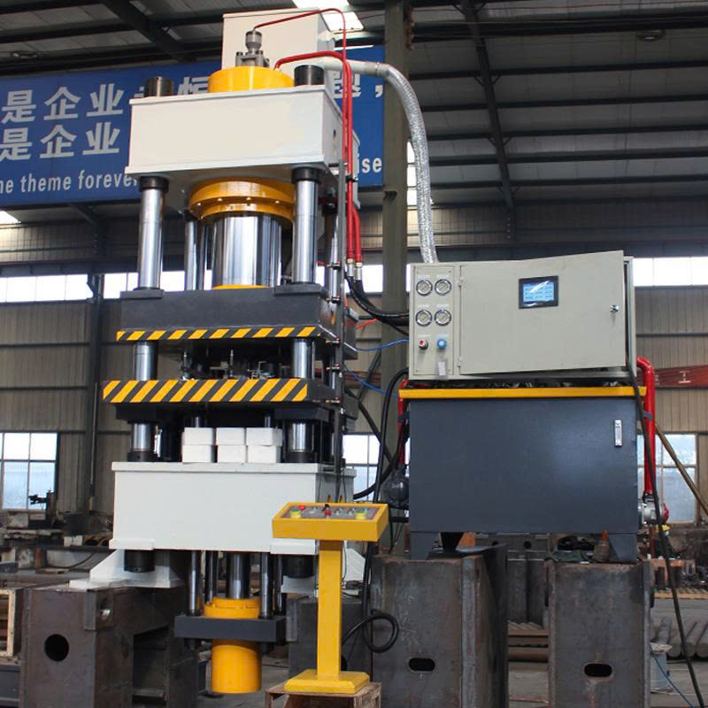 Máy ép thủy lực tạo khối 630T - ảnh 3