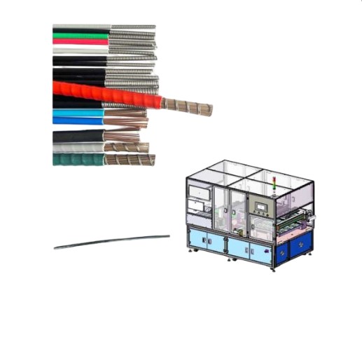 Máy cắt vát vỏ ngoài xe máy tự động - ảnh 1