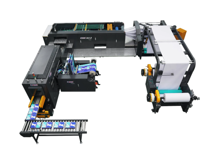 Máy cắt giấy ram A4 công suất 8 tấn (Khổ cuộn 850 cắt 1 lần 2 ram) CHM-A4-2 - ảnh 1
