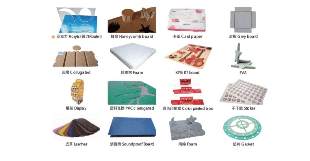 Máy cắt mẫu bao bì Aoke 3 đầu DKZ20 - ảnh 2