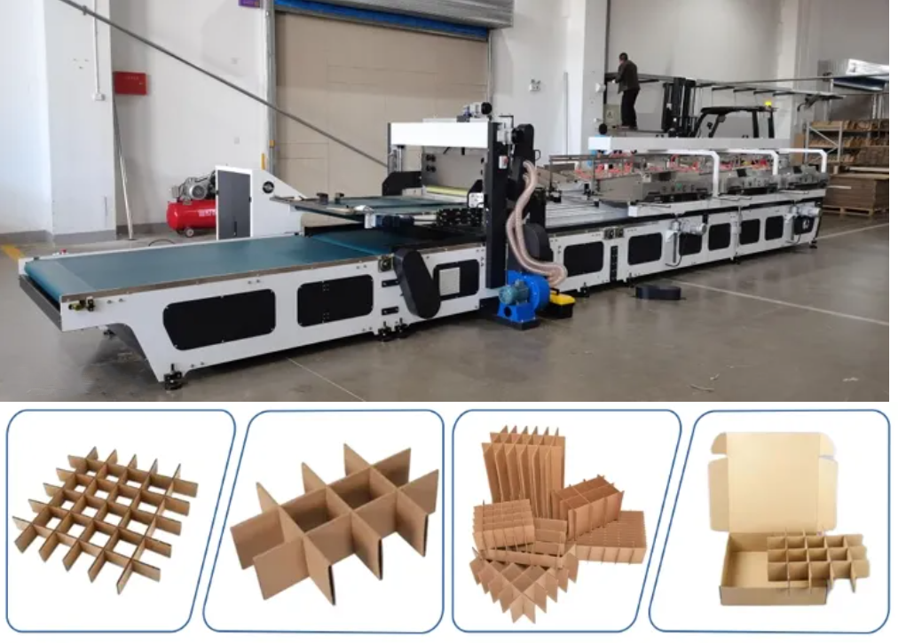 Máy gài vách carton (làm ngăn cartont tự động) CFGV-3L - ảnh 2