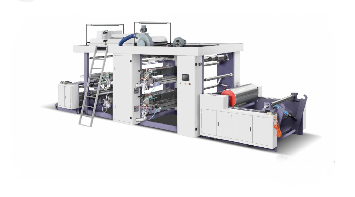Máy in flexo 4 màu (in túi giấy, bao bì giấy) ZYT4 - ảnh 1