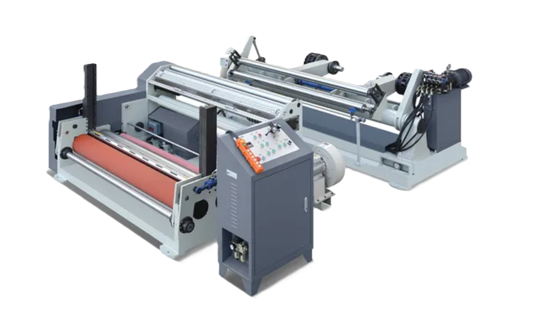 Máy chia cuộn giấy cuốn ống thanh V CAAF-2000 - ảnh 1