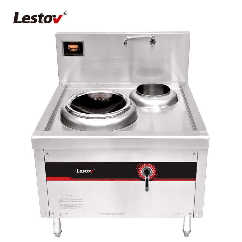 Bếp điện từ mặt lõm kèm bồn rửa Lestov LT-X400-E112Y