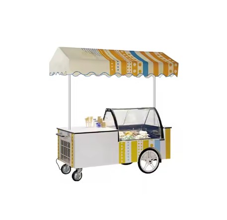 Xe đẩy bán kem Prosky GELATO CART 10