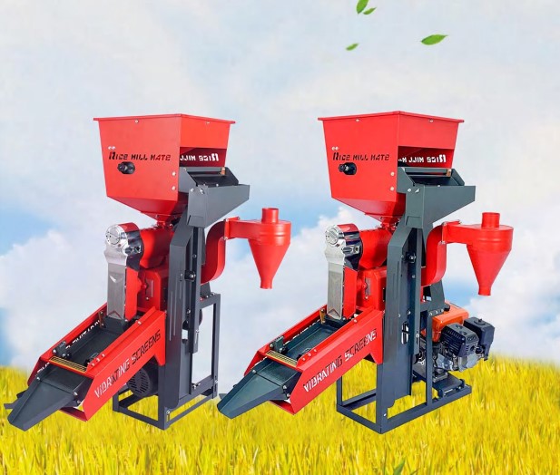 Máy xay xát gạo 3 trong 1 Kusami 6N2018 PRO MAX II
