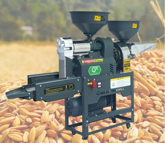 Máy xay xát gạo liên hợp Kusami 6N2023-9FC21SS PRO