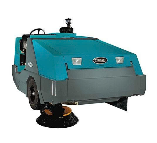 Xe quét rác ngồi lái Tennant 800