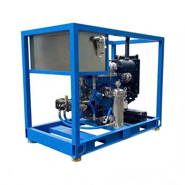 Máy phun rửa áp lực cao chạy bằng động cơ diesel Kolner KN2280