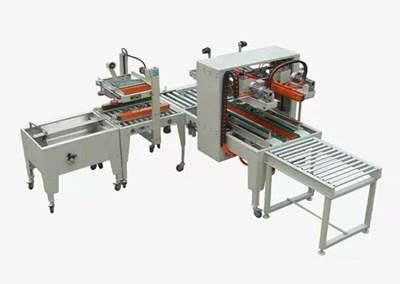 Dây chuyền đóng gói và dán băng keo thùng carton tự động XFK-8