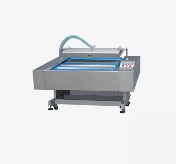 Máy đóng gói hút chân không dạng gối tự động liên tục HVB-1020F/1