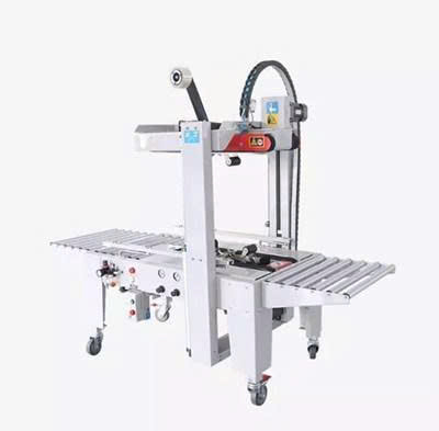 Máy dán thùng tự động hoàn toàn Hualian FXJ-5050Q (sử dụng băng dính thích ứng không cần nước)