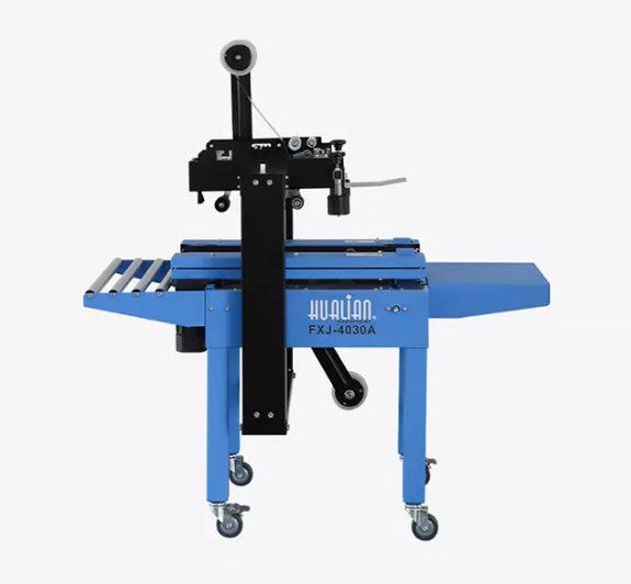 Máy dán thùng carton bán tự động Hualian FXJ-4030A (Dành cho thương mại điện tử)