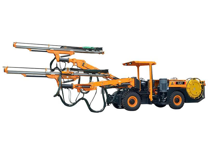 Máy khoan đá thủy lực KJ421