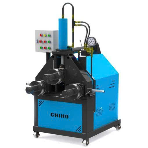 Máy uốn ba trục thủy lực ø60 MO-60