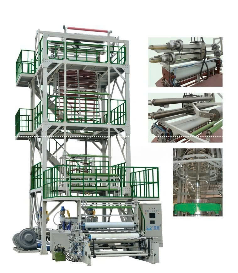 Máy thổi màng giàn xoay ngang MXSX