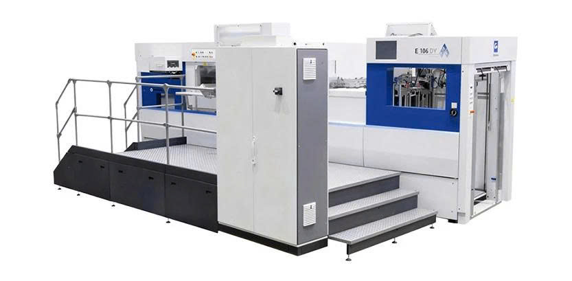 Máy dập nổi và cắt khuôn bằng nhôm nhiệt công suất lớn E106DY (lực ép nặng 600 tấn)