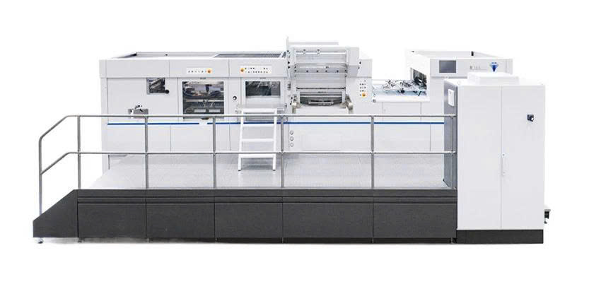 Máy dập nhũ nóng và cắt khuôn bán bóc R106YQ