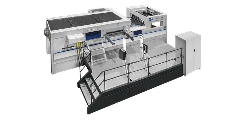 Máy dập nổi và cắt khuôn R80Y