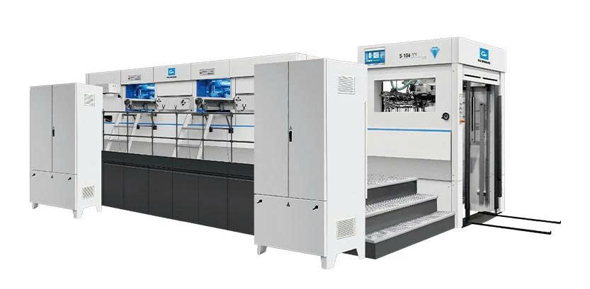 Máy dập nổi và cắt khuôn hai trạm S106YY