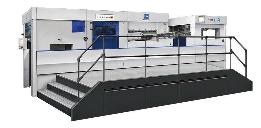 Máy cắt khuôn tự động C106Q có chức năng bóc tách