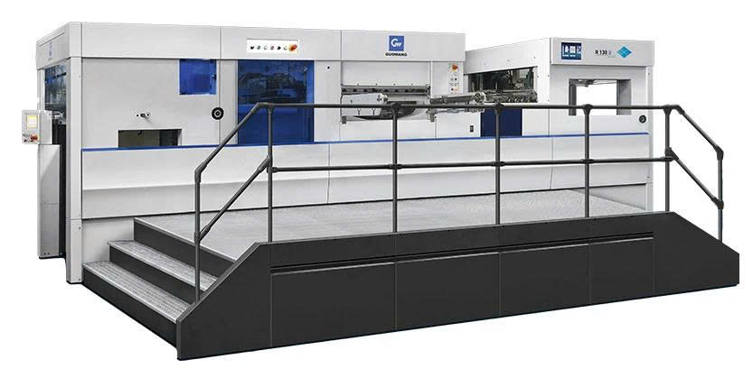Máy cắt khuôn tự động có chức năng bóc tách R130Q