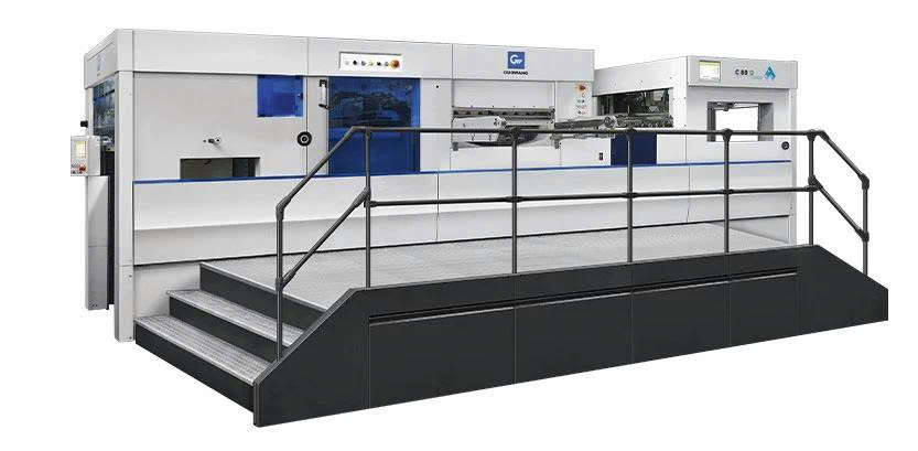 Máy cắt khuôn tự động bóc tách phế liệu R80Q