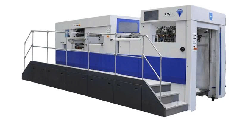 Máy cắt khuôn R92Q với chức năng loại bỏ một phần phế liệu