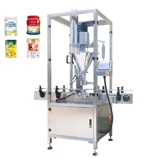 Máy chiết rót bột cỡ nhỏ, máy cân định lượng bột