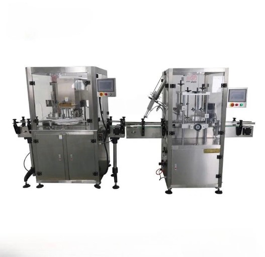 Máy ghép mí lon tự động tốc độ cao XT-FGJ100G1 + máy đóng nắp tự động