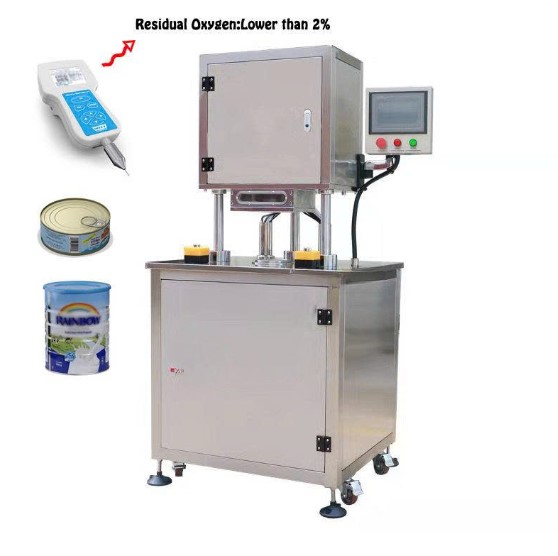 Máy chiết rót và đóng nắp lon nhôm nắp giật (có bơm nitơ) XT-FG130K