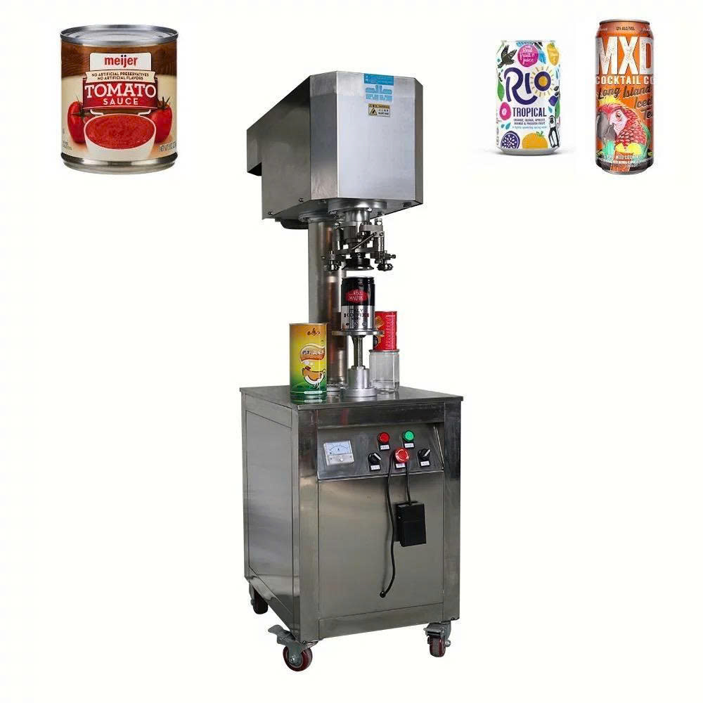 Máy ghép mí thân lon bán tự động (loại không xoay lon) XT-FGJ100C1