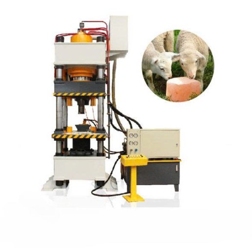 Máy ép thủy lực tạo khối thức ăn chân nuôi