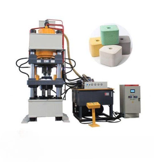 Máy ép thủy lục tạo khối 500T