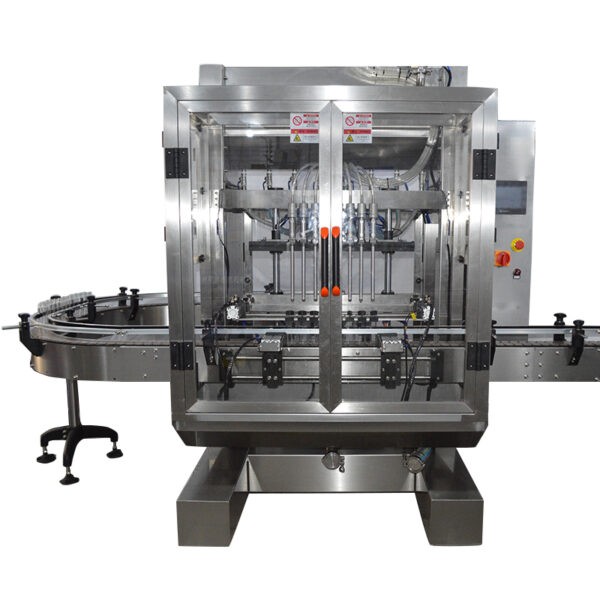 Máy chiết rót dạng lỏng tự động 8 đầu chiết (tự chảy, bơm hồi bọt khí) Kolner