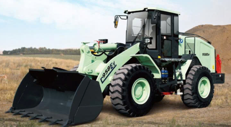 Máy xúc lật điện 958EV – Gầu 2.7 khối 